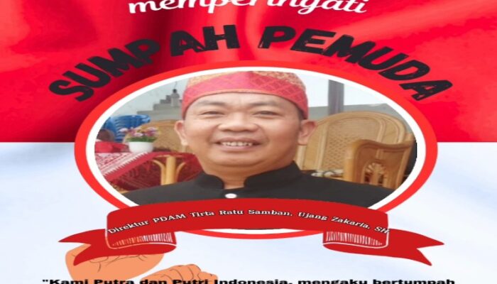 Momentum Sumpah Pemuda, PDAM Tirta Ratu Samban Teguhkan Komitmen Pelayanan dan Semangat Persatuan