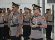 Kapolda Bengkulu Lantik Irwasda, Kapolresta Bengkulu, dan Penyerahan Jabatan Dirsamapta