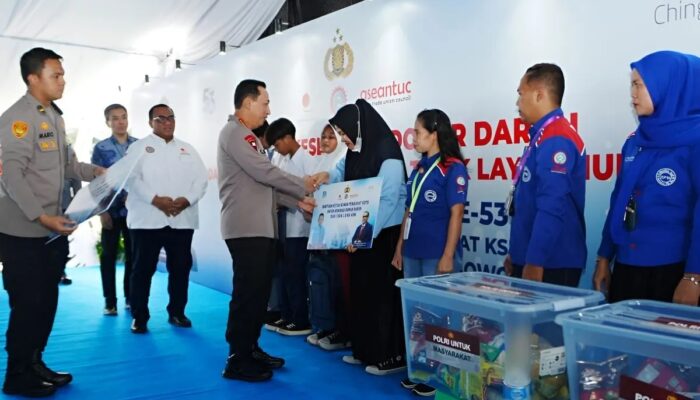 Hadiri HUT KSPSI ke-53, Kapolri Tegaskan Dukung Perjuangan Buruh 