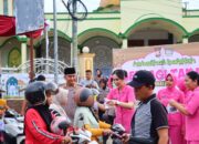 Polres Lebong dan Bhayangkari Bagikan 300 Paket Takjil di Muara Aman