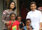 Satgas Ops Damai Cartenz Salurkan Bantuan Sosial, Hangatkan Hati Santri dan Anak Panti di Jayapura