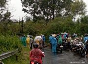 Evakuasi Cepat Tiang Listrik Tumbang, Arus Lalu Lintas Muara Aman–Curup Kembali Lancar