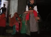 Polres Lebong Sigap Tangani Banjir Bersama TNI Dan BPBD.