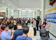 Polda Jambi Gelar Konferensi Pers, DPO Narkotika Berhasil Ditangkap di Tanjab Barat