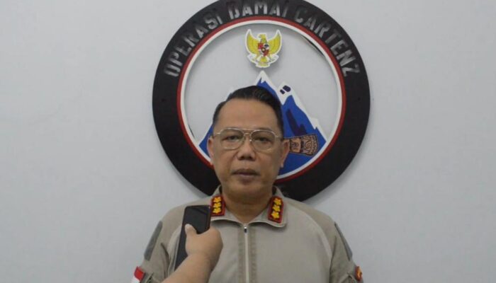 Polres Mimika Dibackup Satgas Damai Cartenz 2026 Berhasil Amankan Pelaku Pembunuhan di Timika