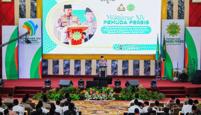 Buka Muktamar Pemuda Persis, Kapolri Tekankan Sinergi Jaga Stabilitas Kamtibmas