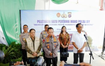 Peletakan Batu Pertama Pembangunan Mapolda DIY, Kapolri Ungkap Kedepankan 4 Konsep Smart City
