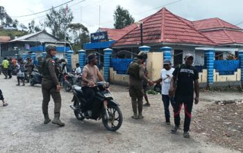 Patroli Humanis Satgas Damai Cartenz di Sugapa, Wujudkan Rasa Aman bagi Masyarakat