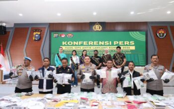 Operasi Antik LK 2026 Berakhir, Polda Riau Bongkar 435 Kasus Narkoba dan 557 Tersangka Diamankan 