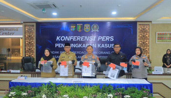 Polda Lampung Ungkap Kasus TPPO Anak di Bawah Umur, Kapolda Imbau Orang Tua Tingkatkan Pengawasan