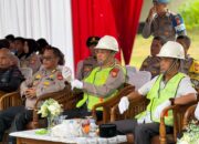 Dukung Program Ketahanan Pangan, Karo Logistik Polda Bengkulu Lakukan Groundbreaking Gudang Ketahanan Pangan Polri Kapasitas 1.000 Ton