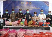 Bareskrim Polri Musnahkan Ribuan Kilogram Bawang Impor Ilegal dari Jalur Tikus Perbatasan Malaysia