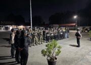 Patroli Gabungan dan Razia Malam di Nabire, Satgas Ops Damai Cartenz 2026 Amankan Senjata Tajam