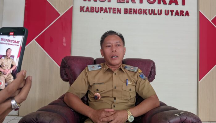 Serapan APBD Bengkulu Utara Masuk Zona Merah, Inspektorat Minta OPD Bergerak Cepat
