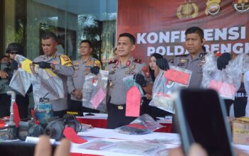 Konferensi Pers Kasus 3C, Polda Bengkulu Ungkap Ratusan Kasus Curat, Curas, dan Curanmor