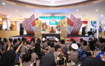 Polres Kediri Kota Gelar Wayang Karton Sarana Edukasi di HKGB ke-74 Tahun 2026