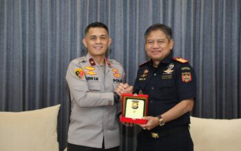 Kapolda Bengkulu Terima Silaturahmi Kepala Kanwil DJBC Sumatera Bagian Barat, Perkuat Sinergi Pengamanan