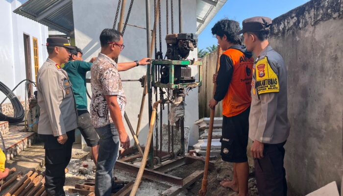 Sambut Hari Bhayangkara ke-80, Polda Bengkulu Bangun Sumur Bor untuk Penuhi Kebutuhan Air Bersih Warga