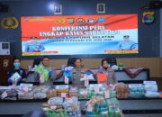 Polda Lampung Berhasil Gagalkan Penyelundupan Narkoba Senilai RP 235 Miliyar Di Bakauheni, 24 Tersangka Diamankan