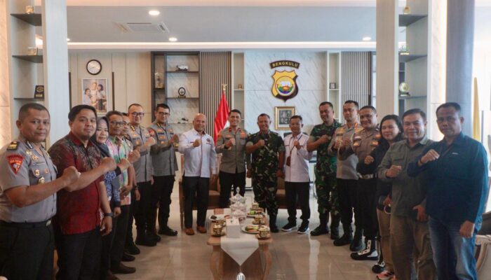 Kapolda Bengkulu Terima Audiensi Danrem 041/Gamas Ketum PJSI Provinsi Bengkulu, Dukung Penuh Kemajuan Judo di Provinsi Bengkulu