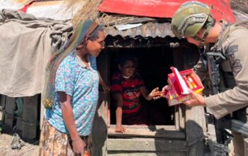 Satgas Operasi Damai Cartenz Intensifkan Patroli di Distrik Sinak untuk Jaga Kondusivitas Wilayah