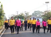 POLRES LEBONG GELAR JALAN SANTAI DAN OLAHRAGA BERSAMA SEMARAKKAN HARI BHAYANGKARA KE-80 TAHUN 2026