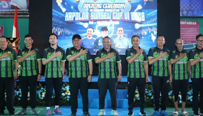 Perkuat Sinergi dengan Masyarakat, Polda Sumsel Gelar Badminton Kapolda Cup 2026 yang Diikuti Ribuan Peserta