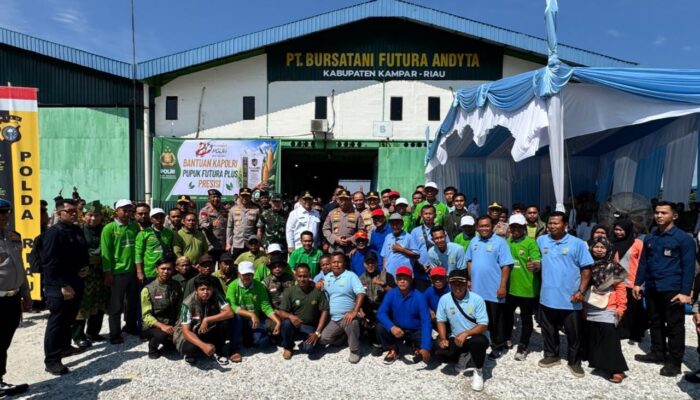 Dari Kampar ke Pasar Global, Kapolri Tinjau Inovasi Pupuk Batu Bara Karya Anak Bangsa