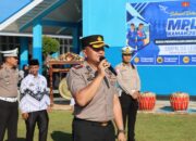 Kapolres Lebong Tanamkan Budaya Tertib Berlalu Lintas kepada Pelajar SMPN 8