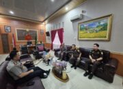 Kapolres Lebong Pererat Sinergitas, Jalin Silaturahmi dengan Kejaksaan Negeri Lebong