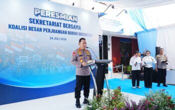 Kapolri: Desk Ketenagakerjaan Hadir Berikan Solusi bagi Persoalan Buruh