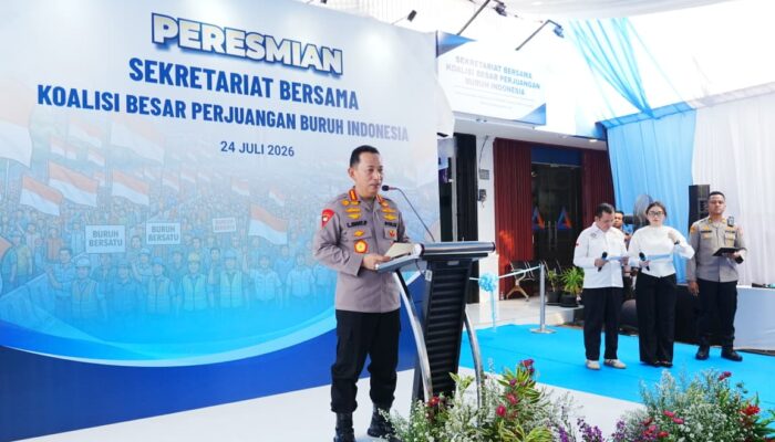 Kapolri: Desk Ketenagakerjaan Hadir Berikan Solusi bagi Persoalan Buruh