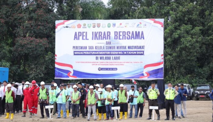 ​Dukung Ketahanan Energi Nasional, Polda Sumsel Kawal Transformasi Tata Kelola Sumur Minyak Masyarakat