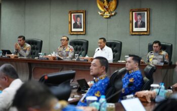 Tindak Lanjuti Arahan Presiden, Wakapolri dan Wamen Kehutanan Konsolidasikan Langkah Nasional Hadapi El Nino dan Karhutla
