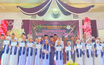 16 Santri TPQ Misbahul Qur’an Lebong Diwisuda, Wujudkan Generasi Berkarakter Qur’ani
