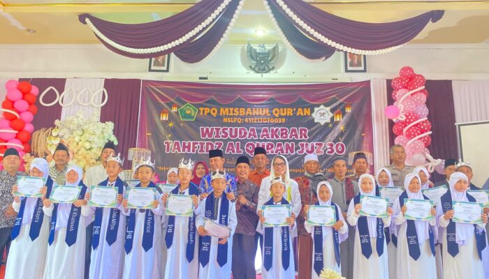 16 Santri TPQ Misbahul Qur’an Lebong Diwisuda, Wujudkan Generasi Berkarakter Qur’ani