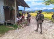 Langkah Kecil, Rasa Aman yang Besar: Patroli Humanis Satgas Ops Damai Cartenz Hangatkan Kenyam