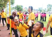 Polres Lebong dan Bhayangkari Cabang Lebong Memeriahkan HUT RI Ke-81 Bersama Anak Panti Asuhan Kabupaten Lebong.