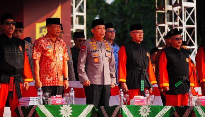 Muktamar XVI Tapak Suci Resmi Dibuka di Semarang, Kapolri Terima Anugerah Anggota Kehormatan