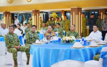 Kapolri Hadiri Silaturahmi Strategis Pimpinan Lembaga Negara di Mabes TNI AL