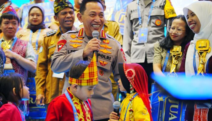 Dari Dongeng hingga Cita-Cita, Kapolri Beri Ruang Anak untuk Berkarya