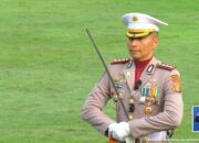 Mengenal Sosok Kombes Jerrold, Danup Penurunan Bendera Merah Putih HUT RI ke-81 di Istana