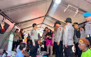 Astamaops Kapolri Turun Langsung Maksimalkan Operasi Kemanusiaan di Manggarai, 45 Posko Tampung 13.881 Pengungsi