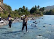 Menembus Jalan Terjal, Polri Hadir Membawa Harapan: Kapolres Nagekeo Salurkan Bantuan Kapolda NTT untuk Warga Terdampak Gempa