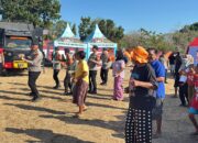 Polri Gelar Senam Trauma Healing untuk Bangkitkan Semangat Pengungsi Pascagempa
