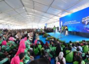 5.150 Pengemudi Ojol Ikuti Gebyar Keselamatan Lalu Lintas Korlantas Polri di Serpong