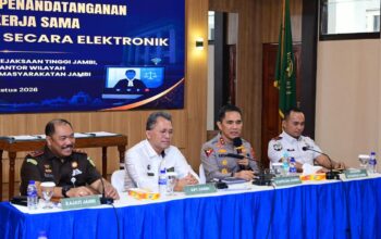 Polda Jambi Perkuat Sinergi Aparat Penegak Hukum melalui Persidangan Pidana Secara Elektronik