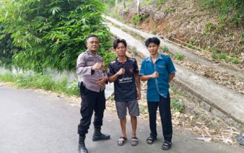 BHABINKAMTIBMAS POLSEK LEBONG UTARA IMBAU WARGA CEGAH KARHUTLA