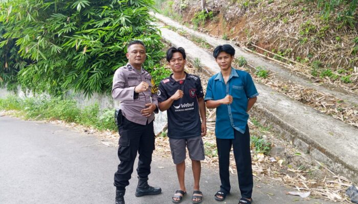 BHABINKAMTIBMAS POLSEK LEBONG UTARA IMBAU WARGA CEGAH KARHUTLA