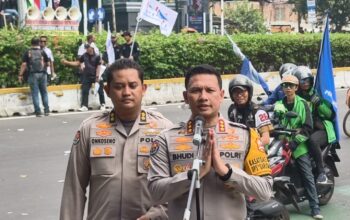 Polda Metro Jaya Apresiasi KBPBI dan KSPSI Sampaikan Aspirasi dengan Tertib